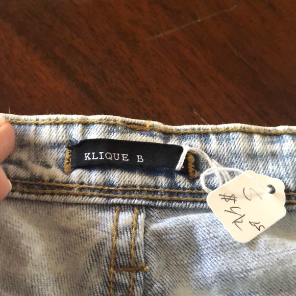 Jean shorts by Klique B - Picture 4 of 6